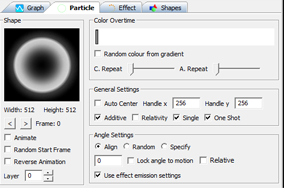 Blast wave properties tab