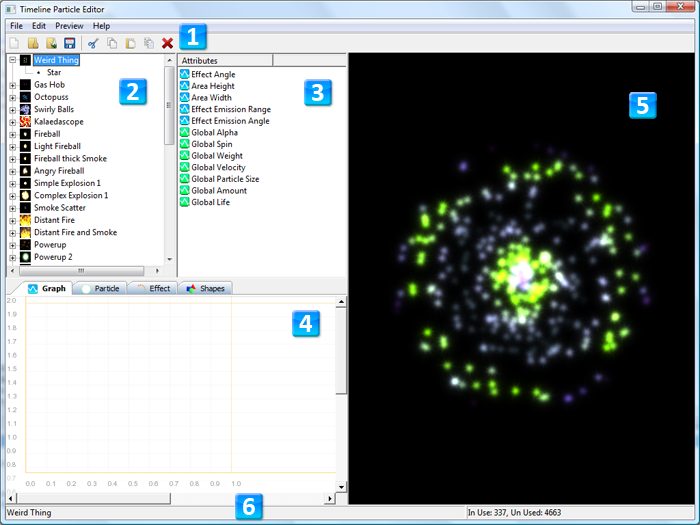 TimelineFX Interface