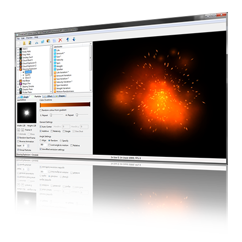 时间线粒子特效编辑软件附注册码及使用教程RigzSoft TimelineFX v1.3.2 (Win/Mac)