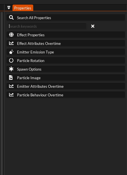 TimelineFX searchable properties