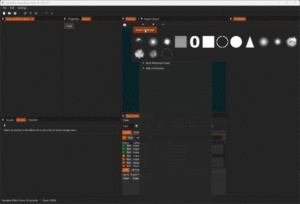 Test suite running in TimelineFX editor