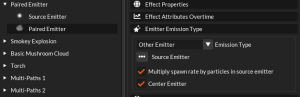 Other emitter emission type in TimelineFX