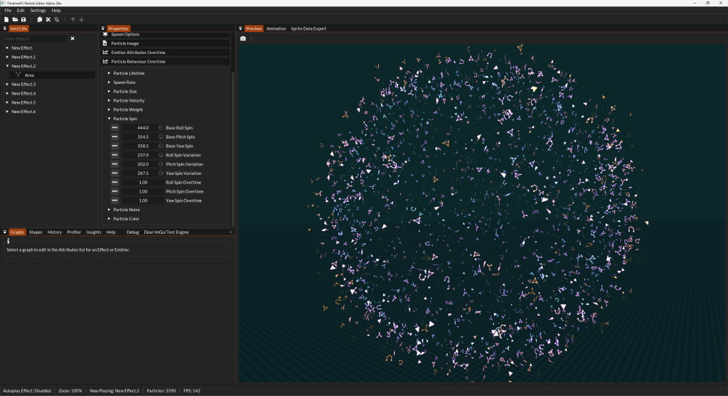 Pitch and Yaw spin for particles in 3d! - RigzSoft - Particle Effects ...